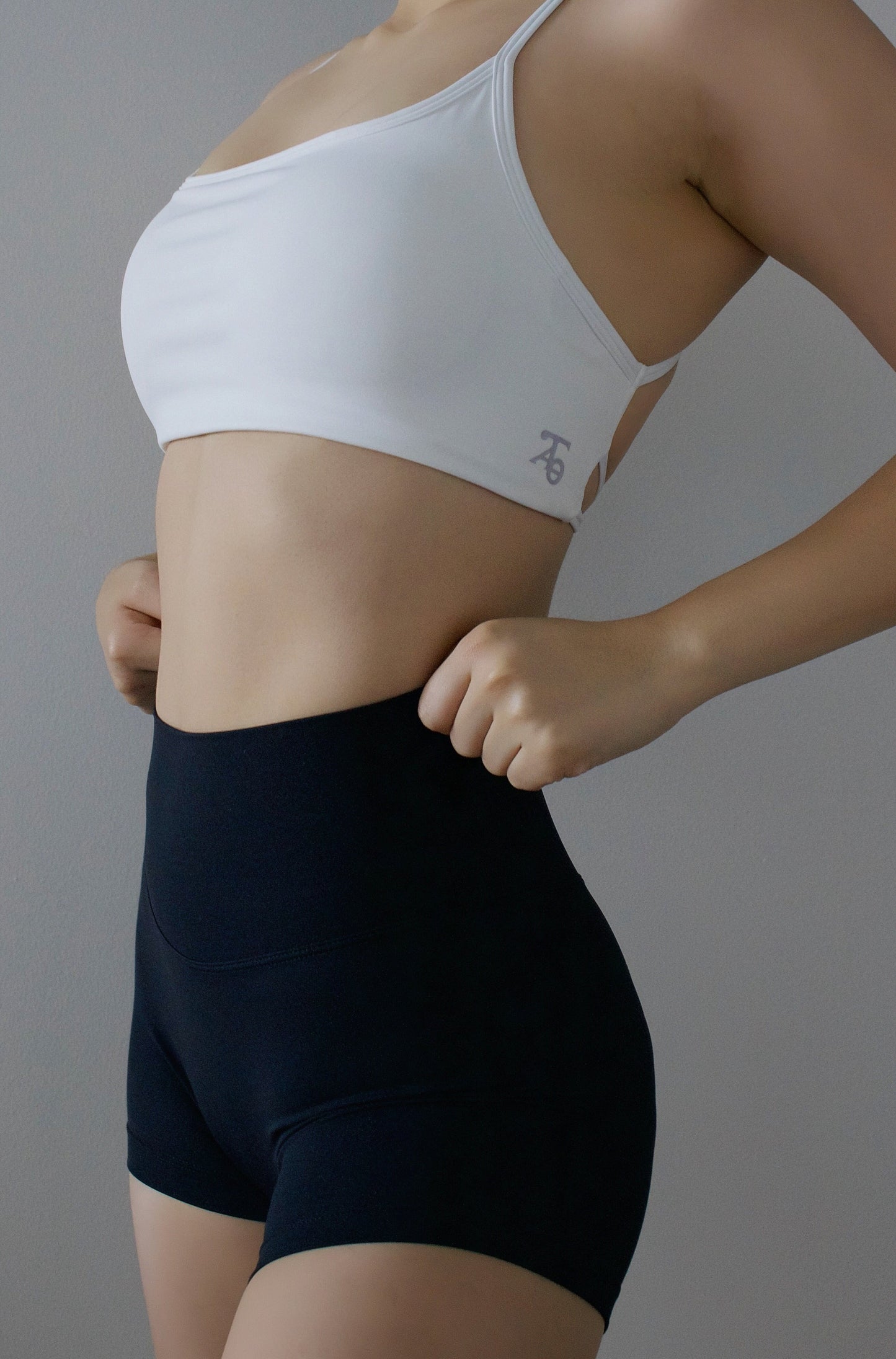 Butter-soft 3” Brushed Shorty Short- Onyx