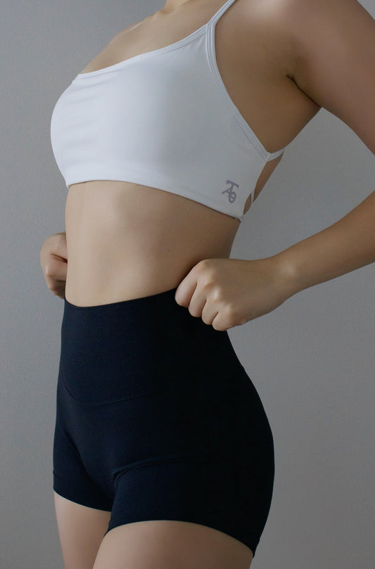 Butter-soft 3” Brushed Shorty Short- Onyx