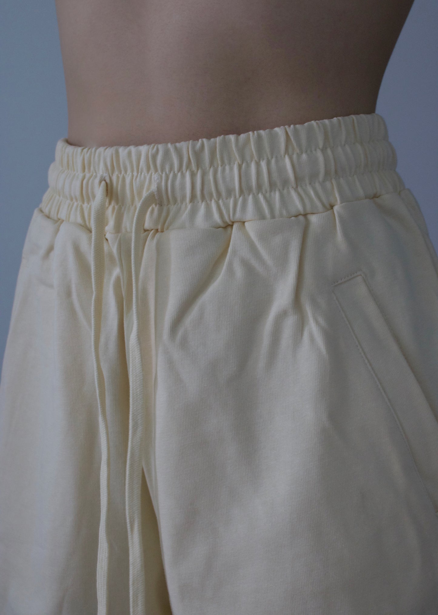 Friends&Family Jersey Shorts- Cream