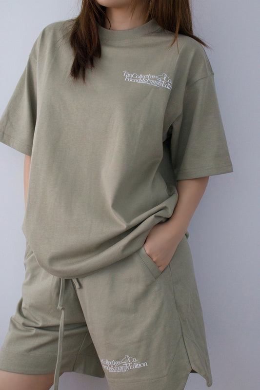 Friends&Family Tee- Matcha