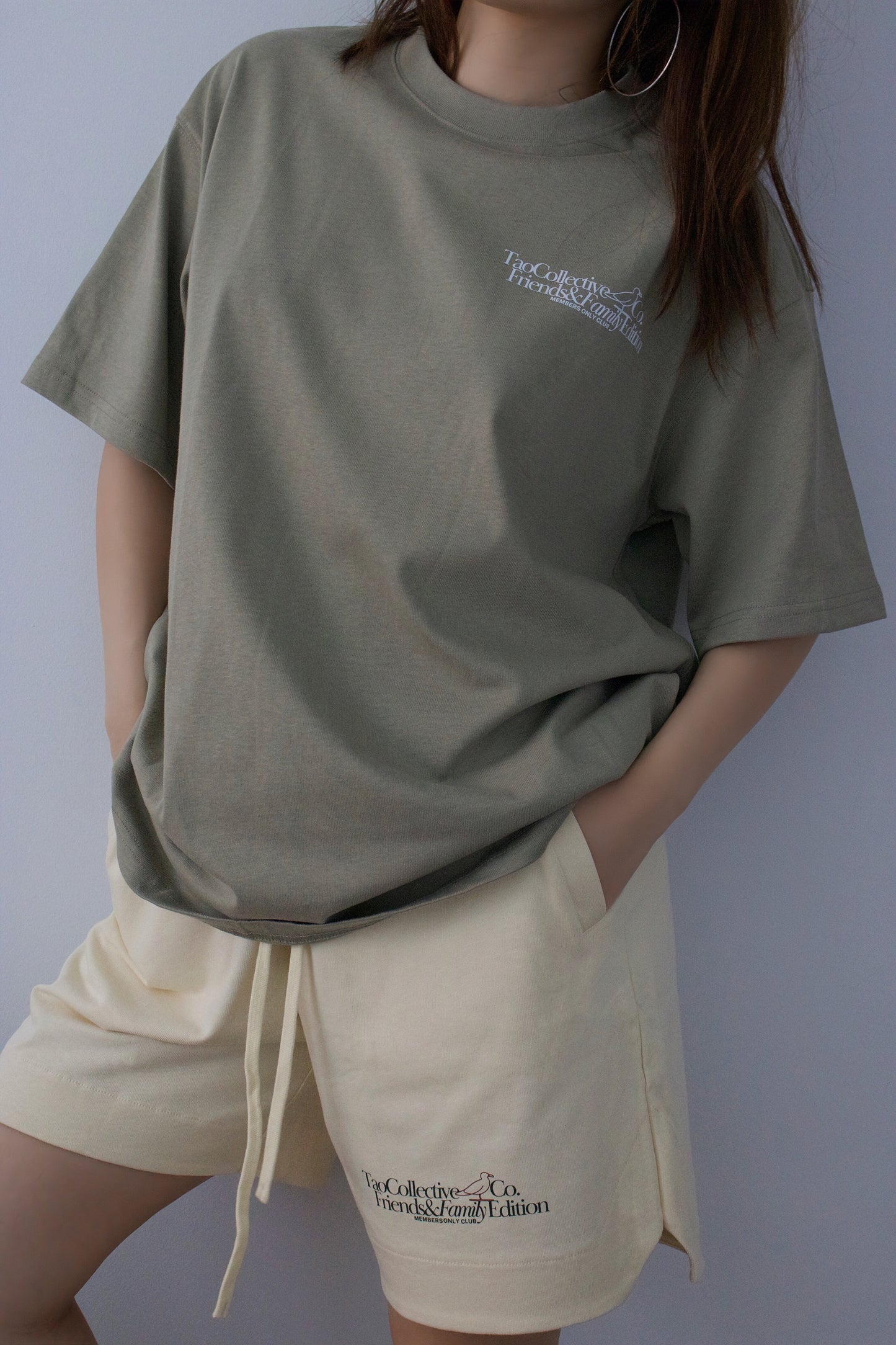 Friends&Family Tee- Matcha