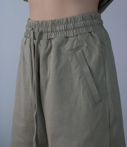 Friends&Family Jersey Shorts- Matcha