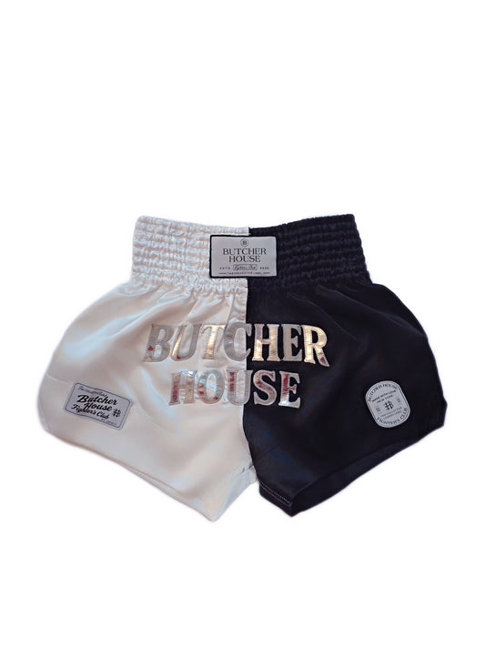 Muay Thai Shorts- Chrome Collection- Domino