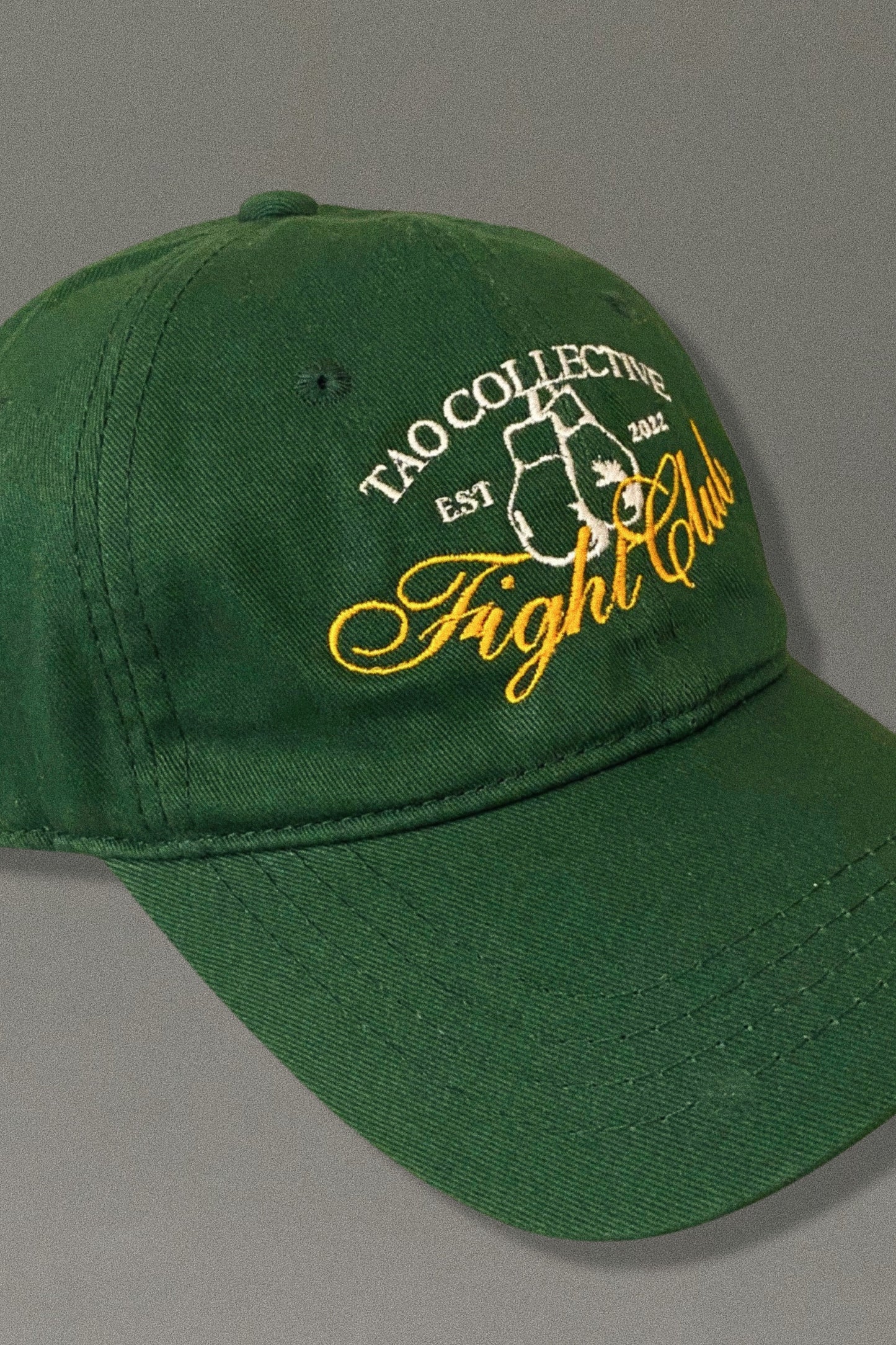 Fight Club Baseball Cap- Forest Green