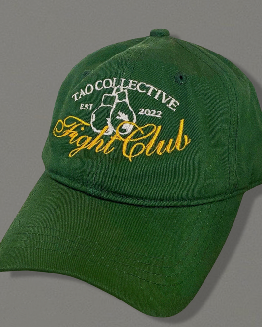 Fight Club Baseball Cap- Forest Green