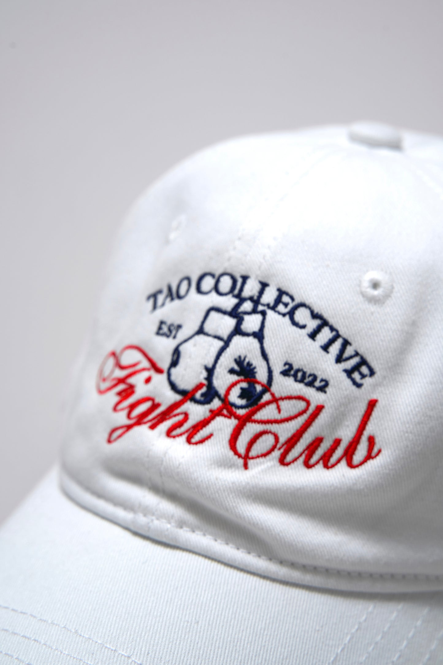 Fight Club Baseball Cap- White