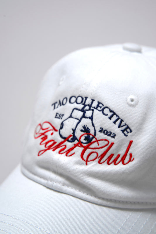 Fight Club Baseball Cap- White