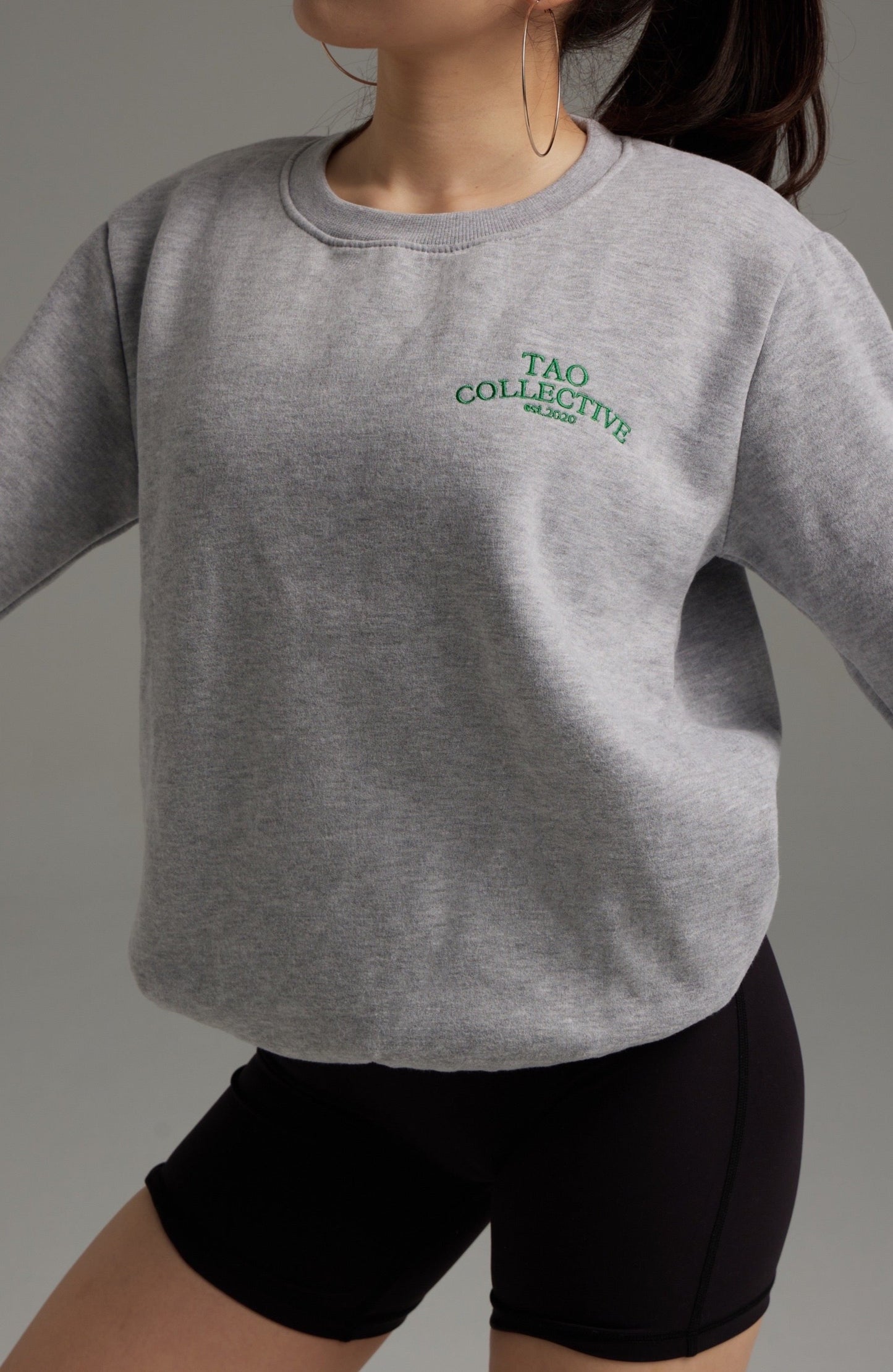 Signature Crewneck - Warm Gray