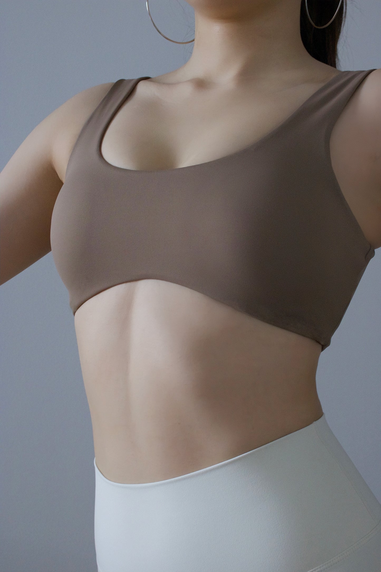 Contour Sports bra-Mocha