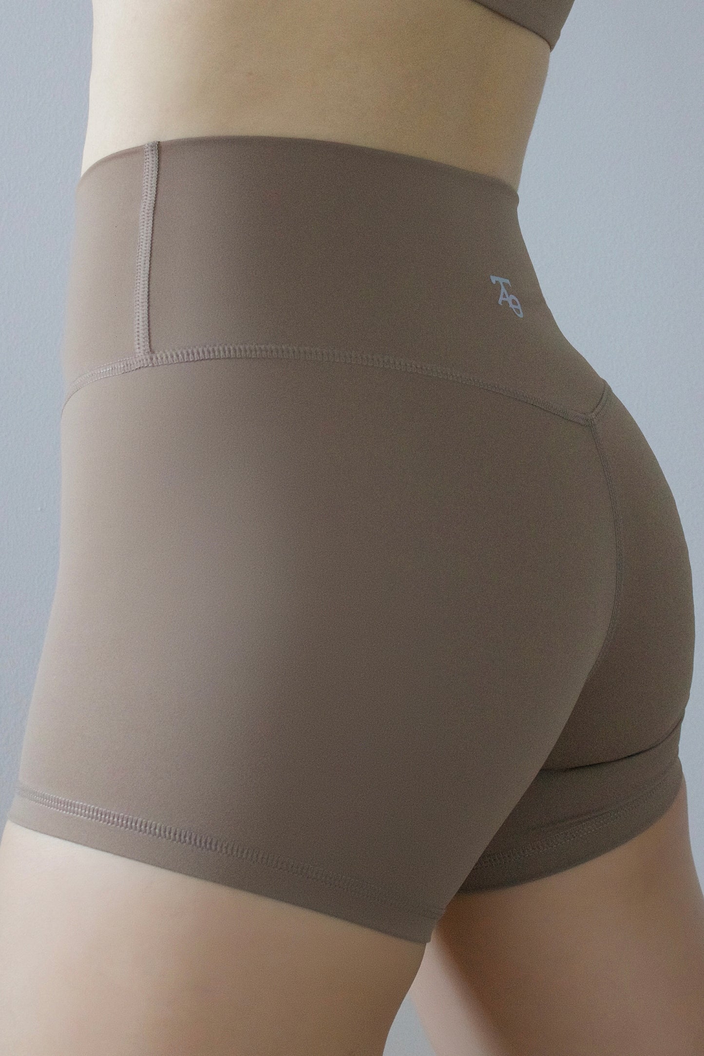 Butter-soft 3” Satin Shorty Short- Mocha