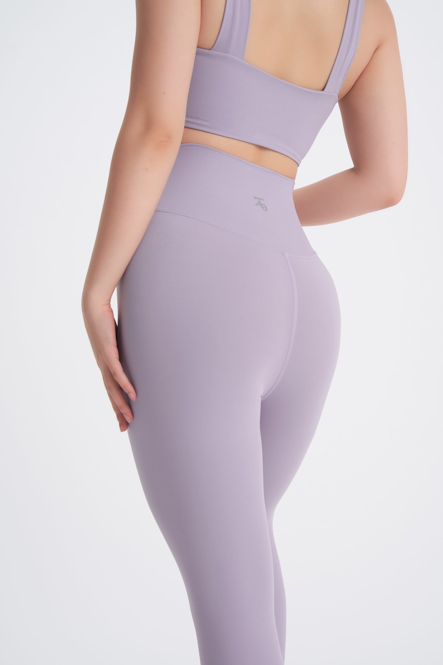 Crossover Leggings- Lavender