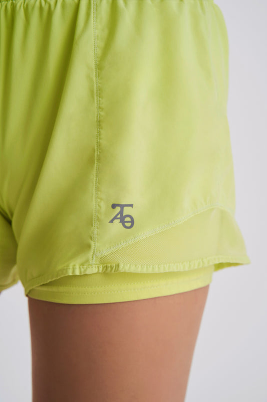 Windbreaker Shorts- Neon