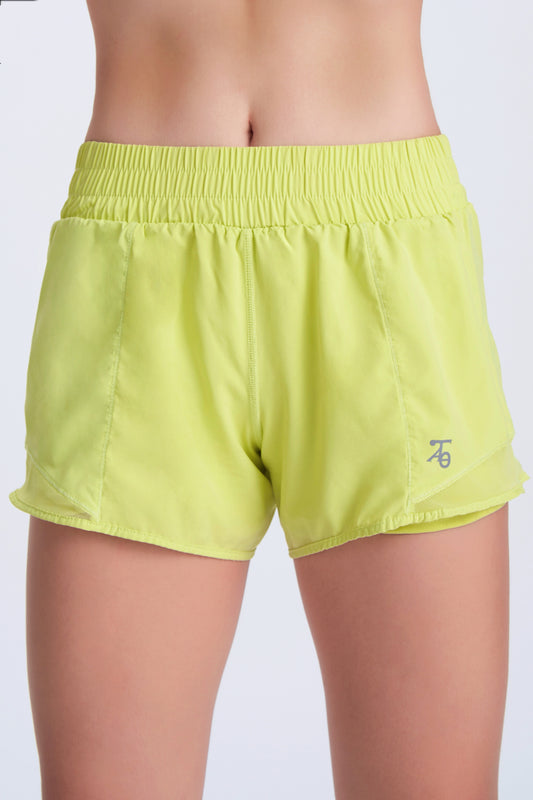 Windbreaker Shorts- Neon