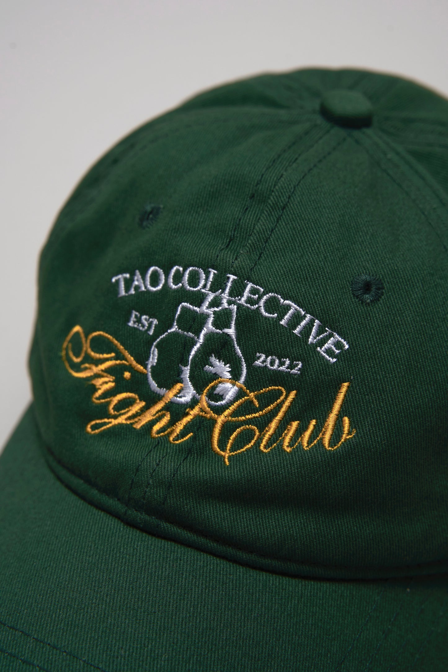 Fight Club Baseball Cap- Forest Green