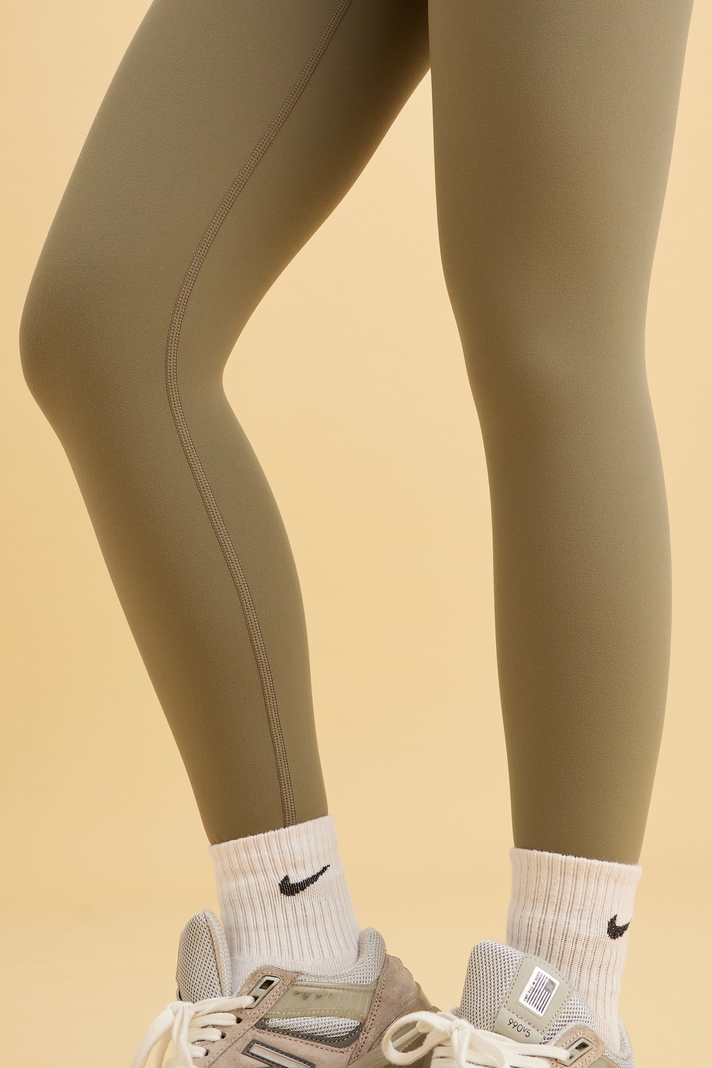 Crossover Leggings- Sage Green